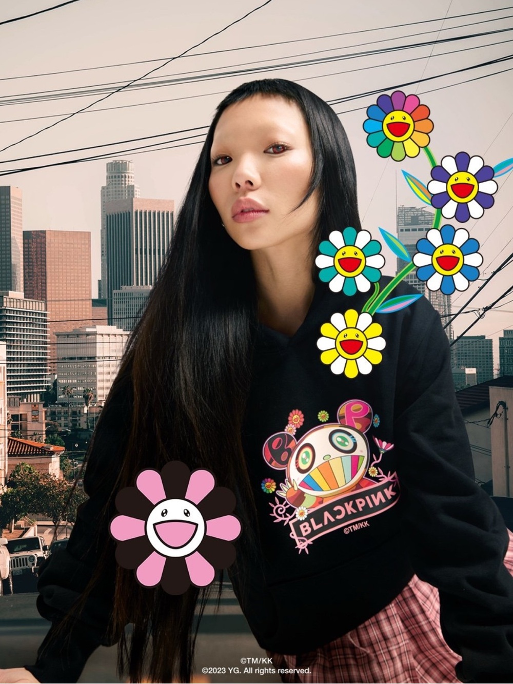 BLACKPINK × Takashi Murakami
Pandakashi Hoodie (Black)